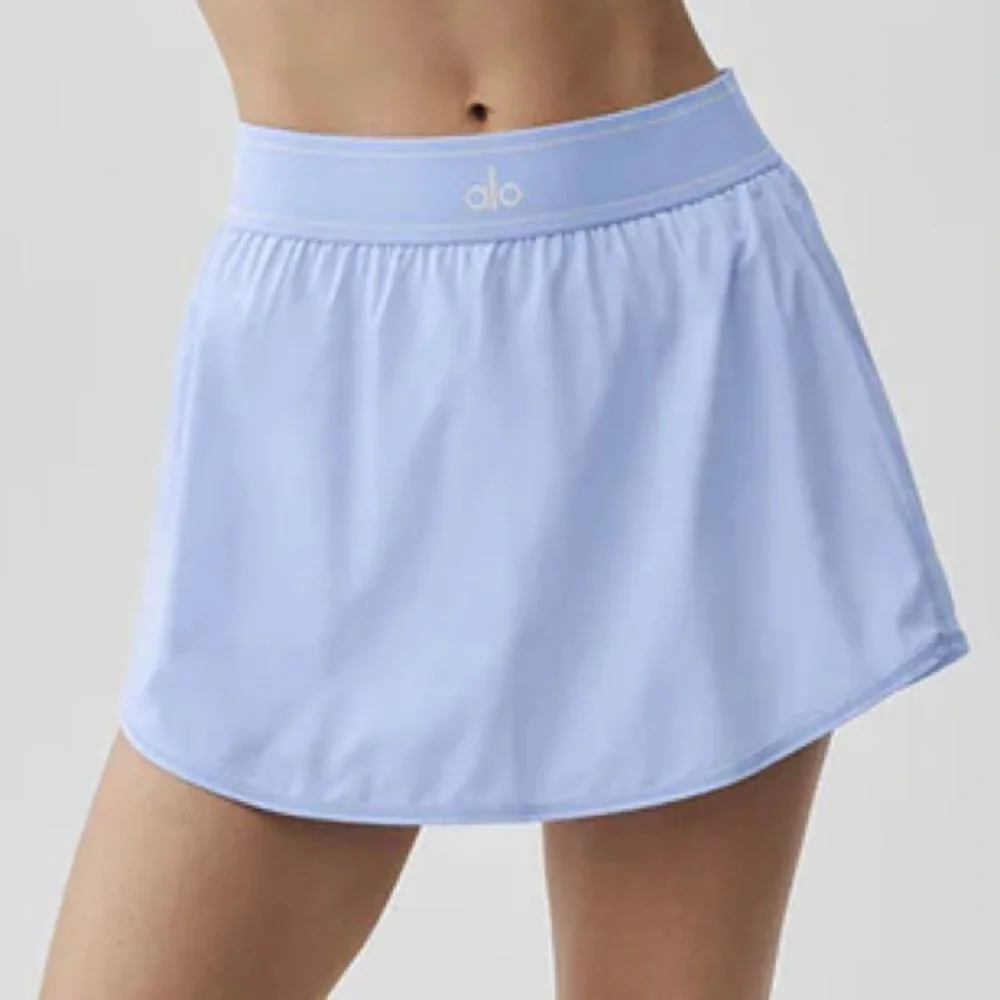 Alo Yoga Match Point Tennis Skirt Light Provence Blue XS